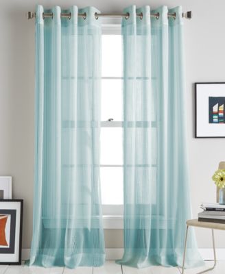 Soho Stripe Grommet Curtain Panels