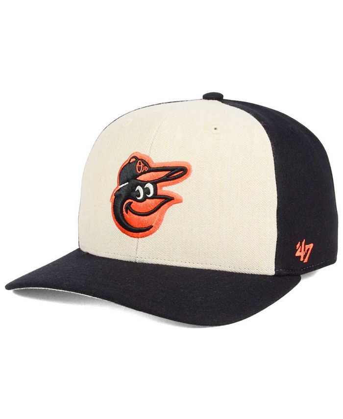 Baltimore Orioles - White MVP Adjustable Hat, 47 Brand