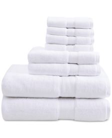 Lacoste Heritage Anti-Microbial Supima Cotton 6 Piece Bundle Towel Set