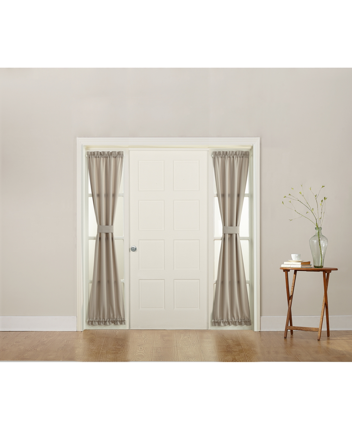 Grant Room Darkening Rod Pocket Door Sidelight Curtain Panel