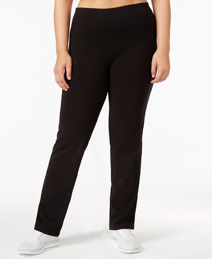 Ideology Plus Size Slimming Pants, Created for Macy's - Macy's