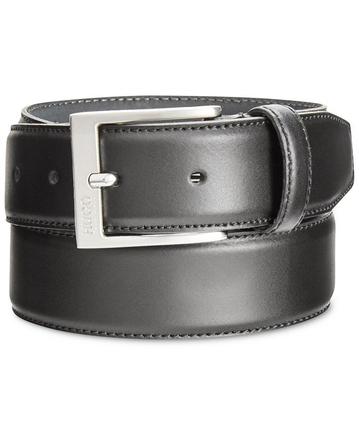 Hugo Boss Men's Leather C-Elloty Dress Belt - Macy's