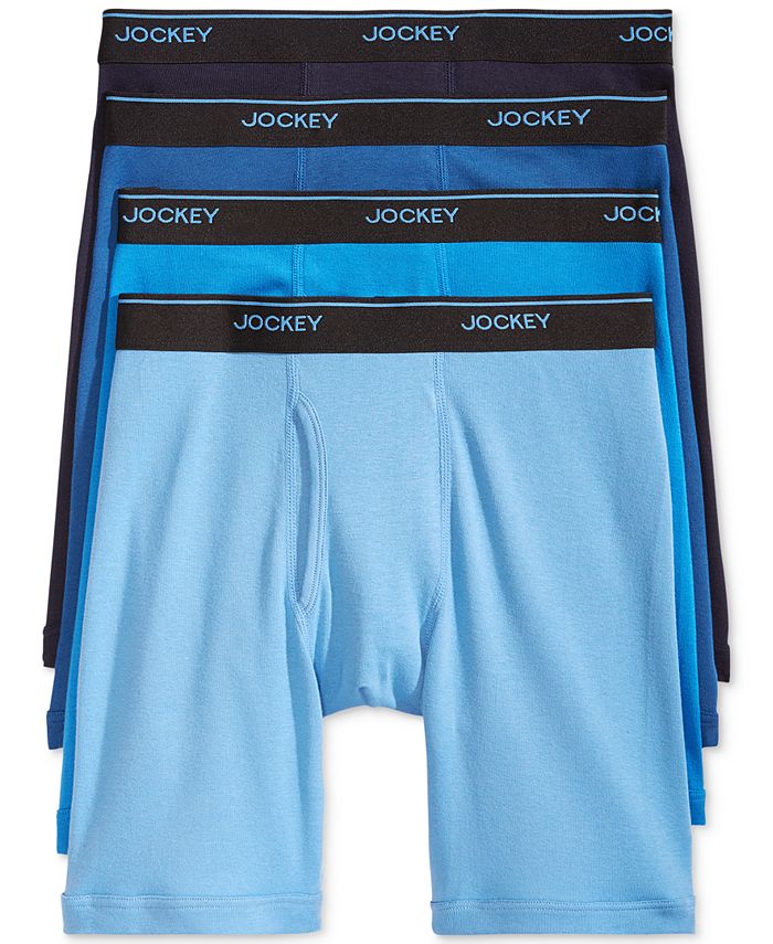 Jockey Men's 3+1 Bonus Cotton Staycool And Boxer Briefs - Macy's