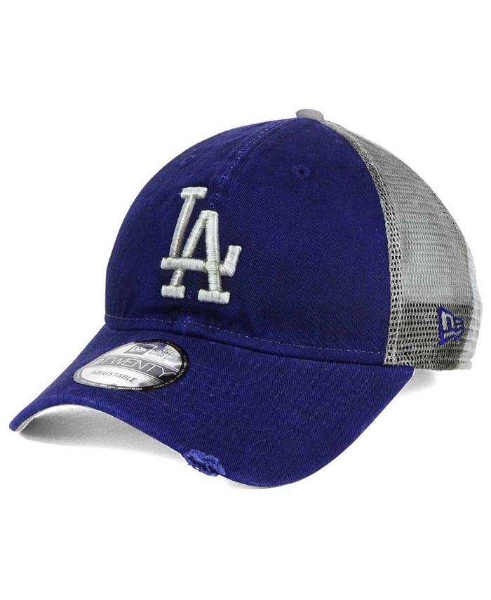 New Era Los Angeles Dodgers Rustic Trucker 9TWENTY Snapback Cap - Macy's