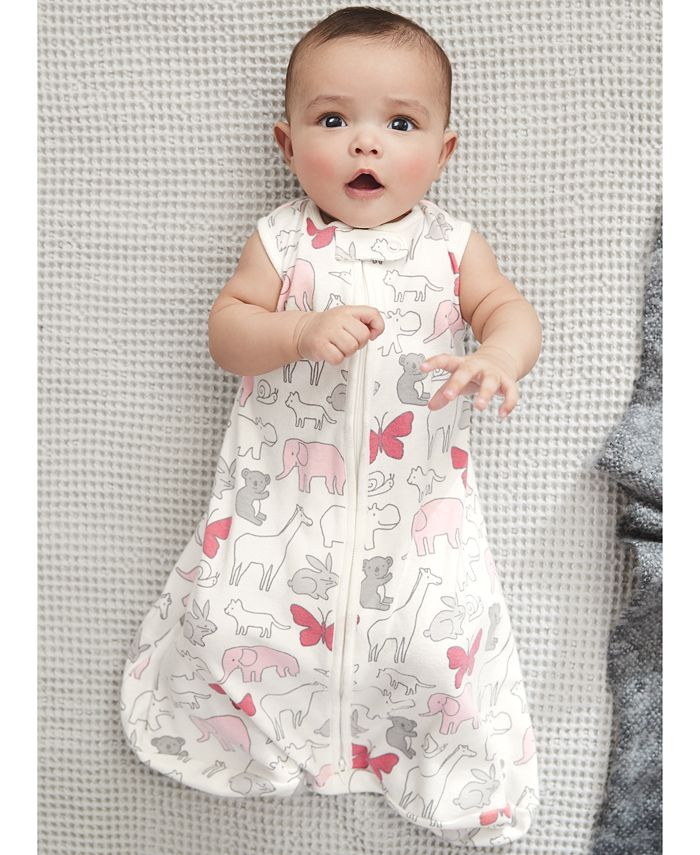 Carter's AnimalPrint Cotton Sleep Sack, Baby Girls Macy's