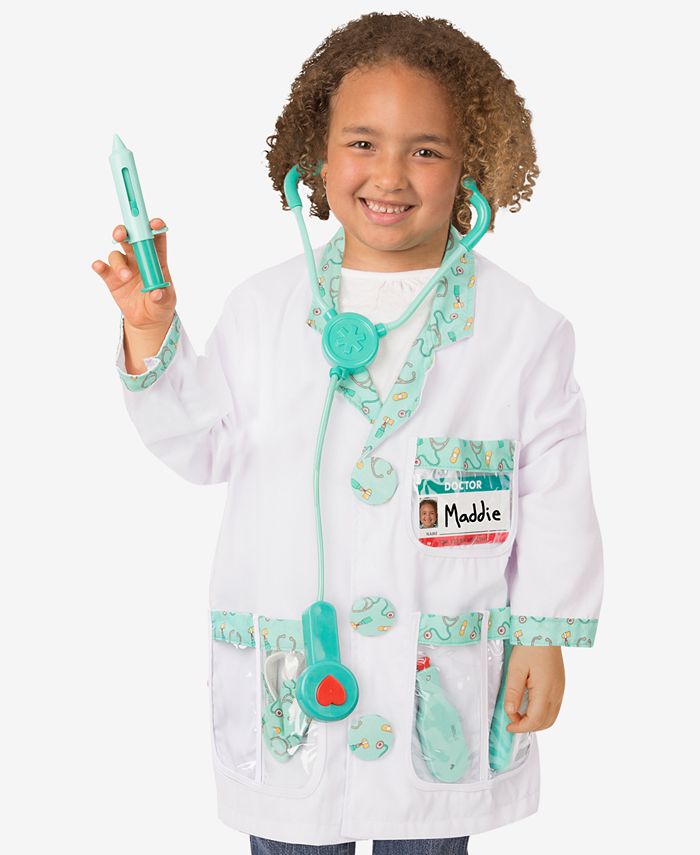 Melissa and Doug Doctor Fancy Dress + Peppa Pig's Medic Nurse Playset