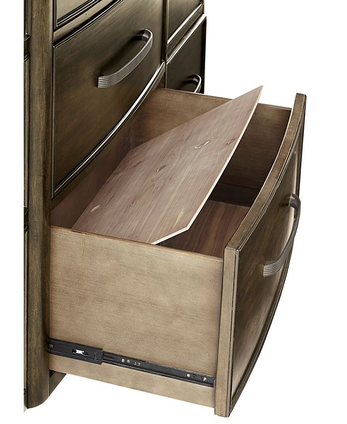 Furniture Closeout! Fairbanks USB Outlet Nightstand, Created for Macy's