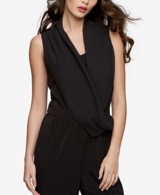 macy's black women's jumpsuit