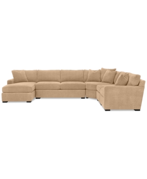 FURNITURE RADLEY 5-PIECE FABRIC CHAISE SECTIONAL SOFA, CREATED FOR MACY'S