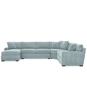 FURNITURE RADLEY 5-PIECE FABRIC CHAISE SECTIONAL SOFA, CREATED FOR MACY'S