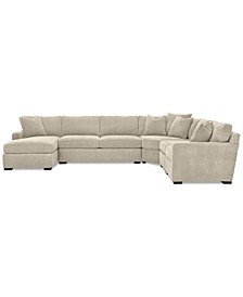 Radley 5-Piece Fabric Chaise Sectional Sofa, Created for Macy's