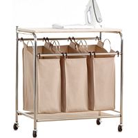 Neatfreak Laundry Triple Sorter with Ironing Board