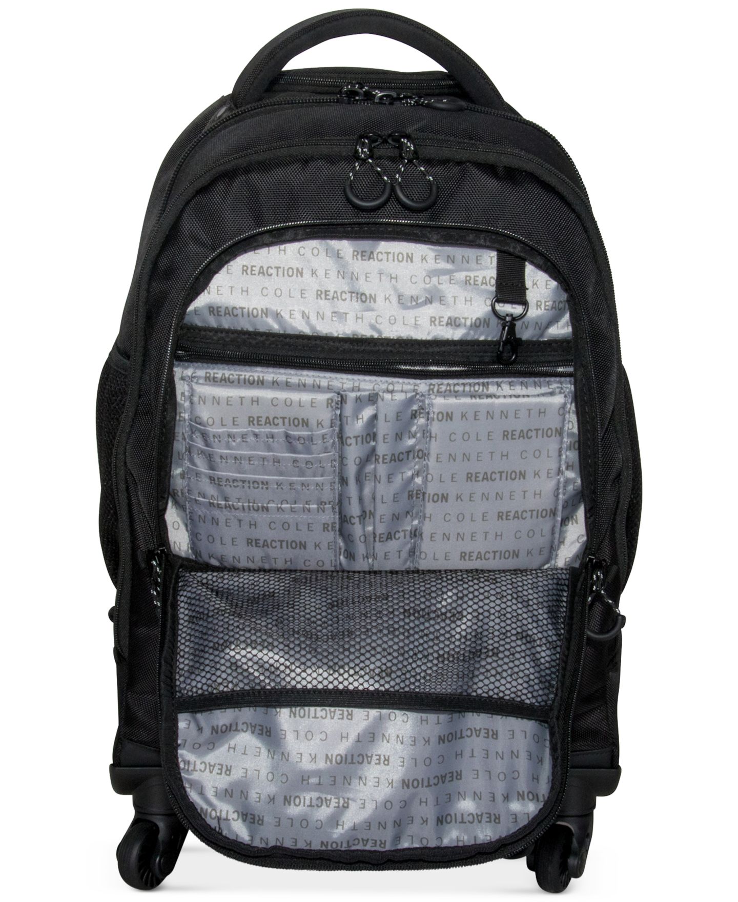Рюкзак Kenneth Cole Reaction Dual Compartment 4-Wheel 17" Laptop, цвет: Чёрный — фото 12