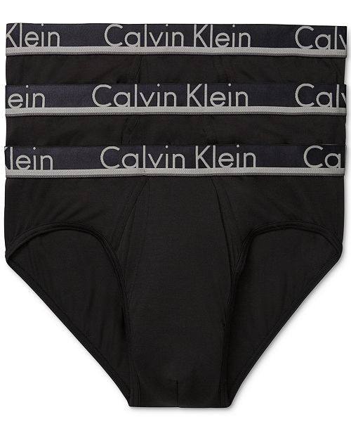 Calvin Klein Men's Comfort Microfiber Brief 3 Pack - Underwear ...