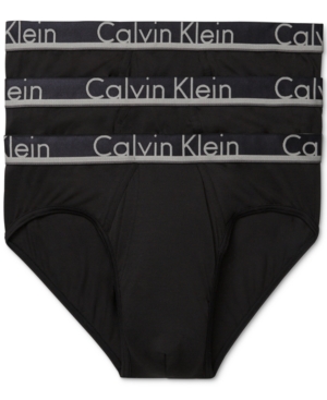 image of Calvin Klein Men-s Comfort Microfiber Brief 3 Pack