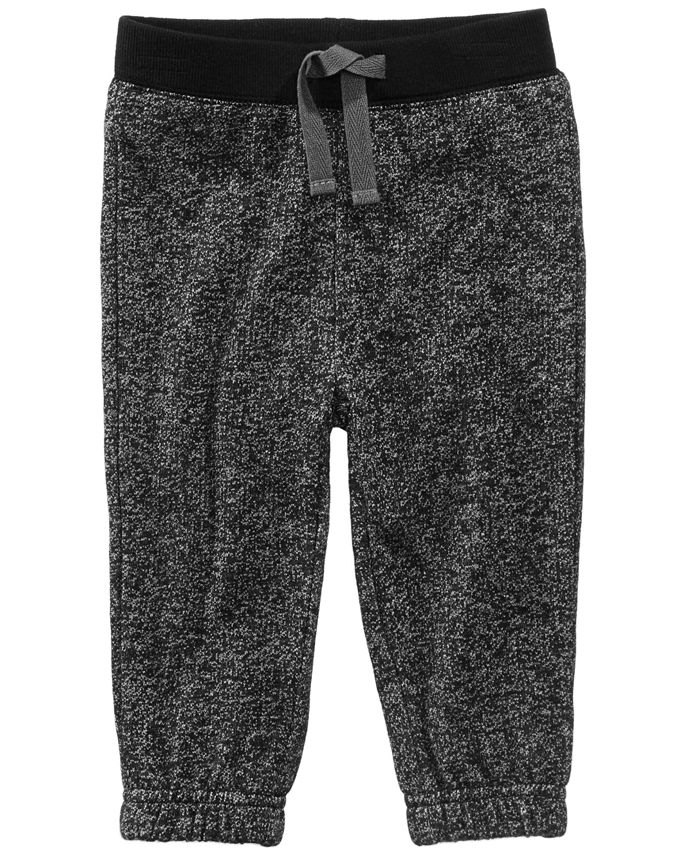 First Impressions Marled Jogger Pants, Baby Boys, Created for Macy's