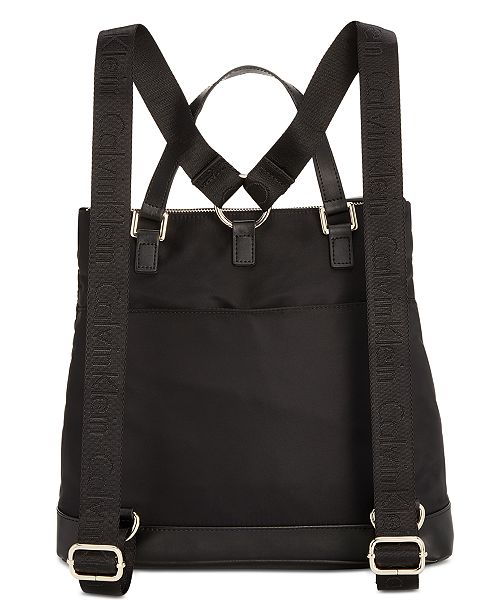 Calvin Klein Lianna Convertible Backpack & Reviews - Handbags ...