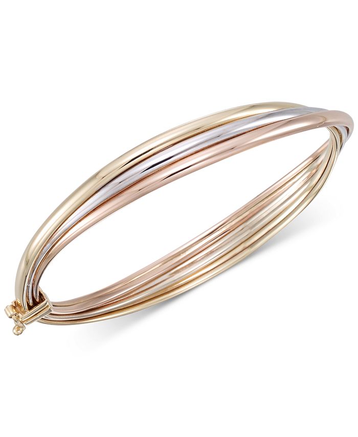 Bangle Bracelet 10K Rose Gold