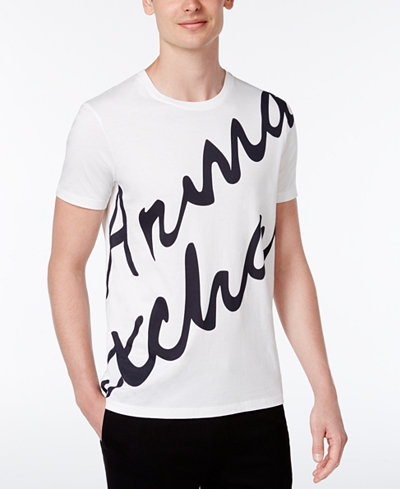 Armani Exchange Men's Graphic Print T-Shirt