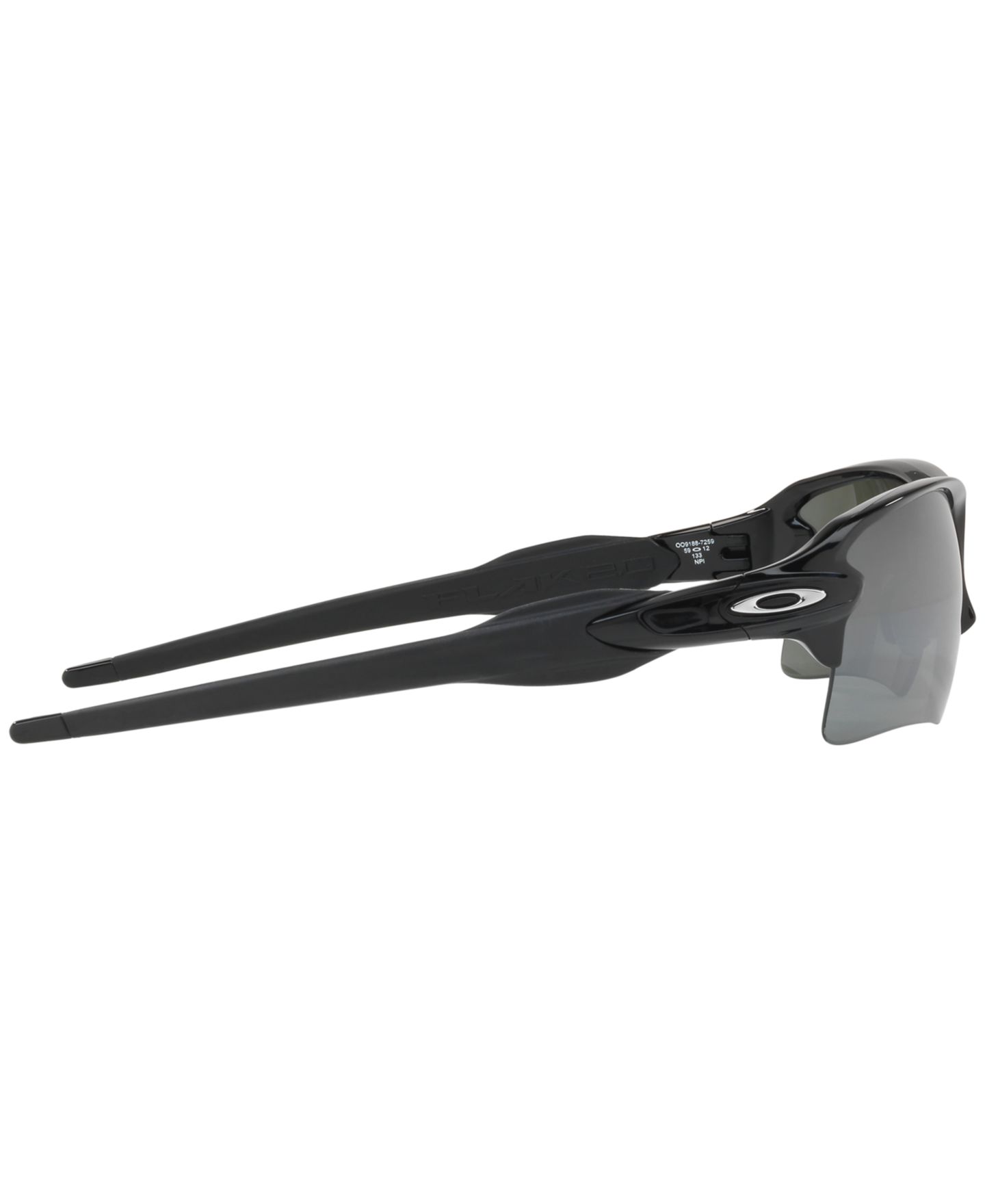 Женские солнцезащитные очки Oakley Polarized Flak 2.0 XL Prizm Polarized Sunglasses, OO9188, цвет: Чёрный — фото 4