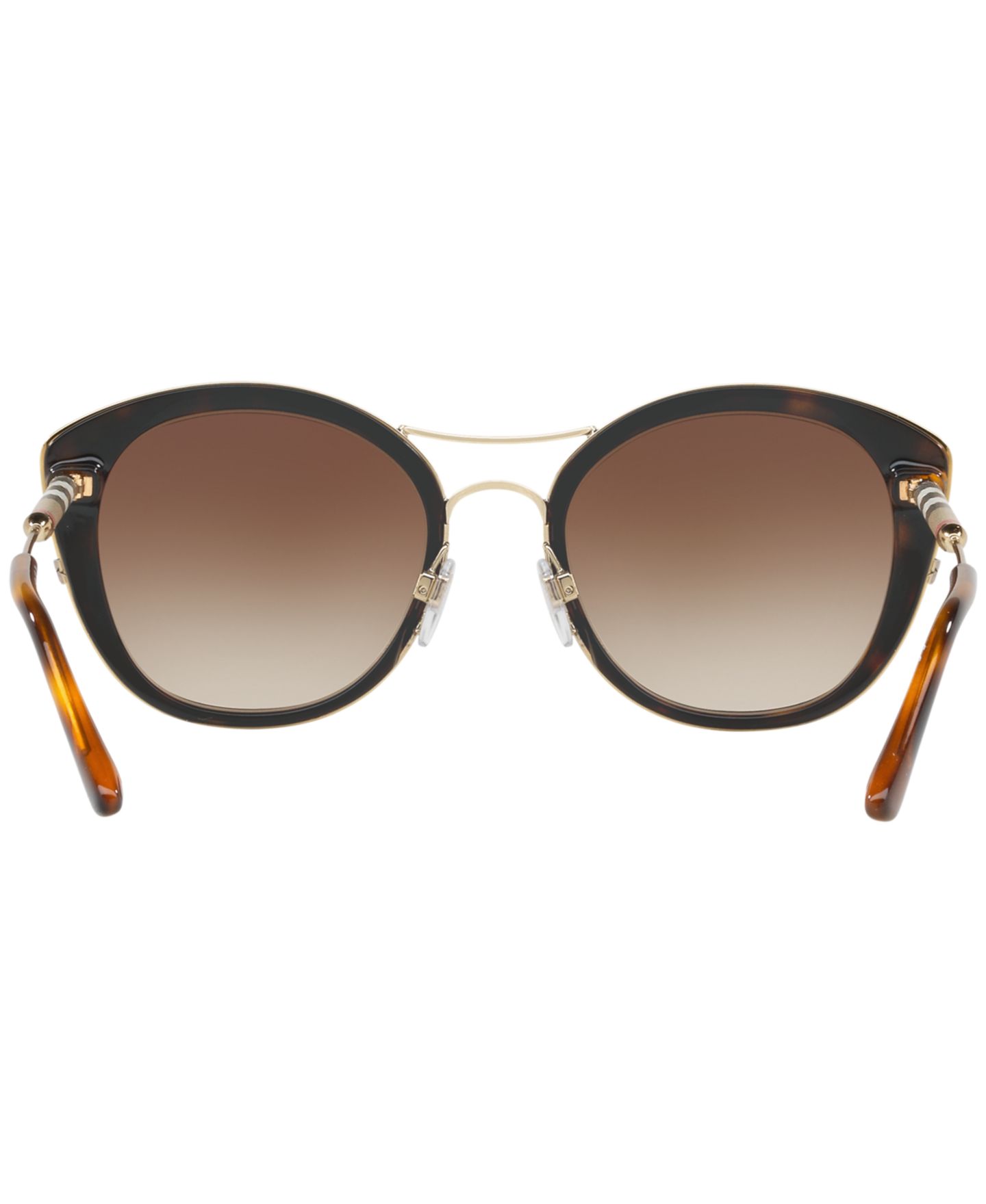 Женские солнцезащитные очки Burberry Sunglasses, BE4251Q, цвет: Коричневый / Коричневый градиентный — фото 5