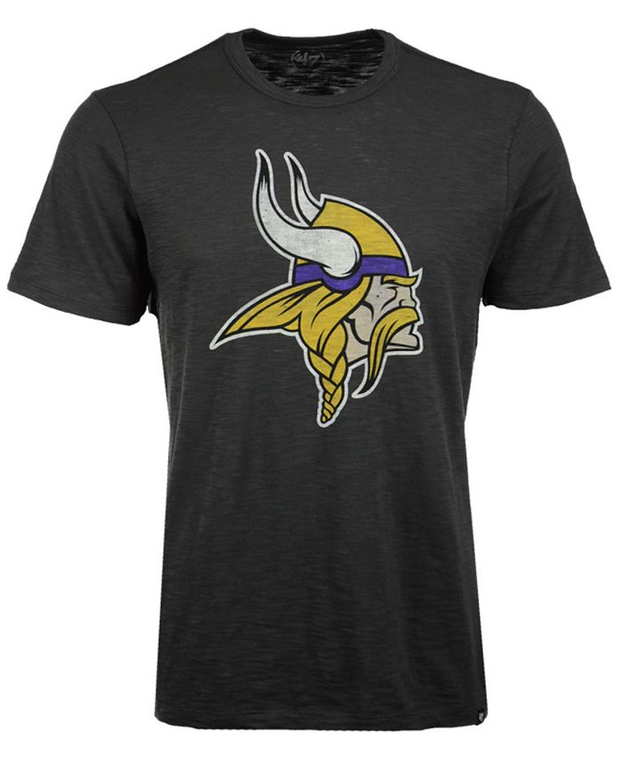 '47 Brand Men's Minnesota Vikings Retro Logo Scrum T-Shirt - Macy's
