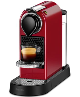 Nespresso By Breville CitiZ Red Espresso Machine Macy s