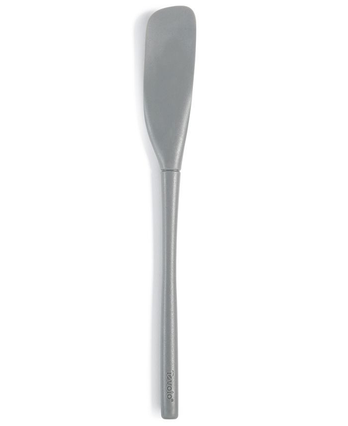 MARTHA STEWART Silicone Scraper in Gray with Bakelite Handle 985116346M -  The Home Depot