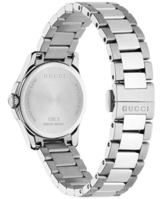 Gucci Women\'s Watch YA126551 G-Timeless Swiss Quartz Silver Dial Steel 27mm Gucci Women main image 2