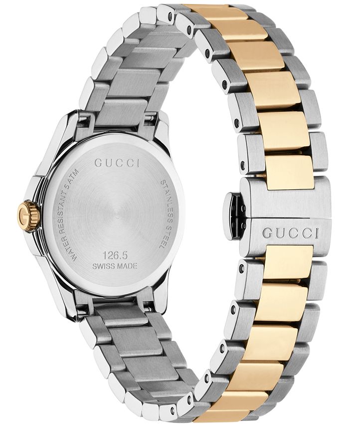 Gucci Women's Swiss G-Timeless Two-Tone PVD Stainless Steel Bracelet ...