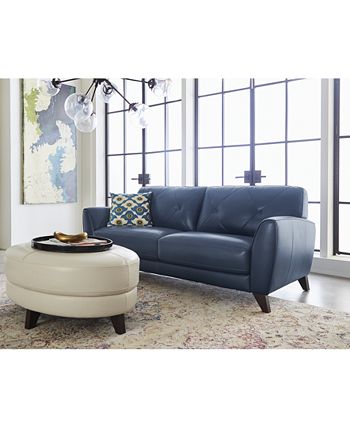 Furniture - Myia Leather Sofa and Loveseat Set, Only at Macy's