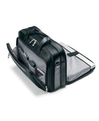 samsonite leather checkpoint friendly case