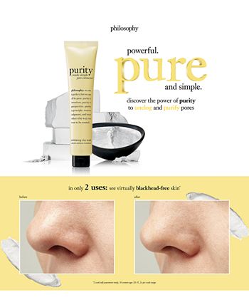 philosophy - Purity Made Simple Pore Extractor Mask, 2.5 oz