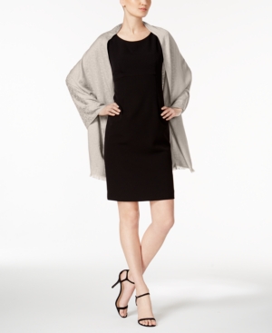 Calvin Klein Ck Logo Wrap & Scarf in One