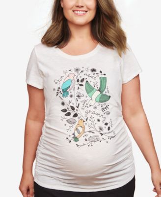 Motherhood Maternity - Plus Size Graphic T-Shirt