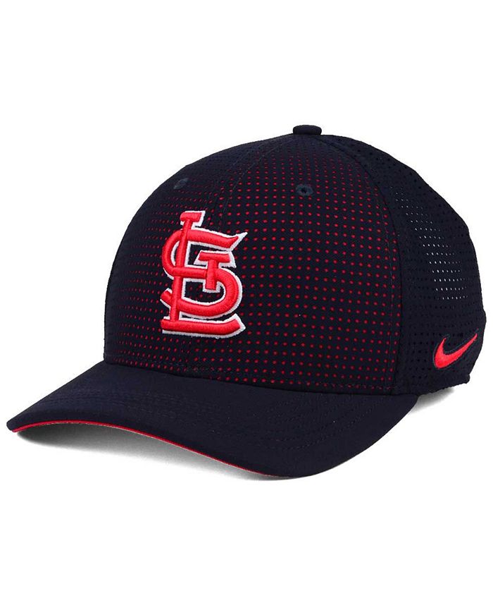 St. Louis Cardinals Nike Stripe Polo - Red