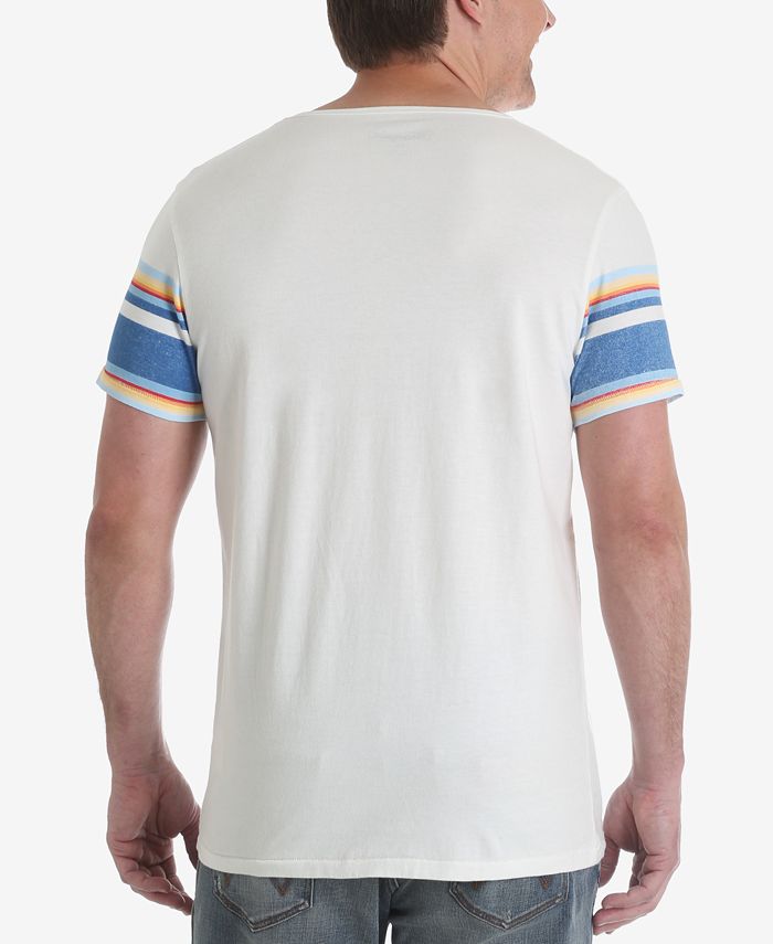 Wrangler Men's 70th Anniversary Collection Stripe T-Shirt - Macy's
