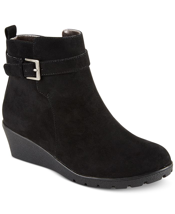 Little girl discount wedge booties