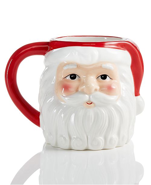 Martha Stewart Collection Santa Mug Created For Macy S Reviews
