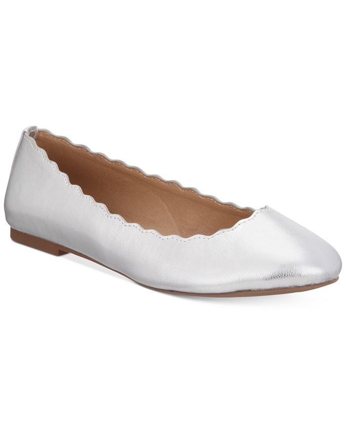 Esprit Odette Scalloped Ballet Flats Macy's