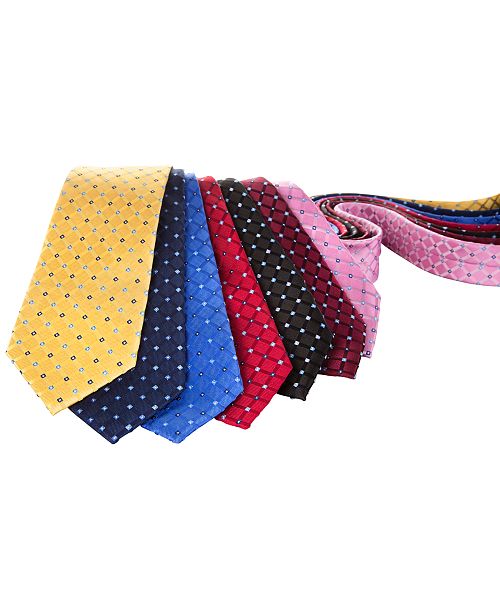 Club Room Men's Grid Neat Tie, Created for Macy's & Reviews Ties
