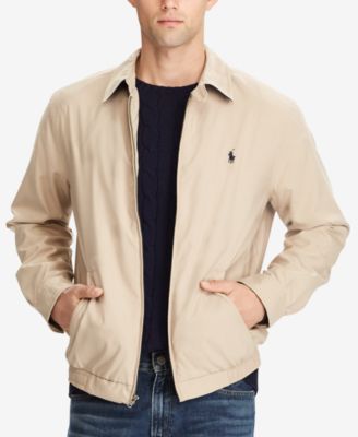 tan polo jacket