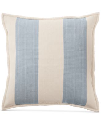 Lauren Ralph Lauren - Graydon Ticking Stripe 20" Square Decorative Pillow