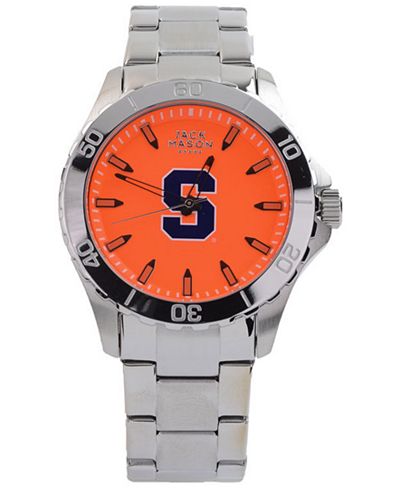 Jack Mason Men's Syracuse Orange Color Sport Bracelet Watch