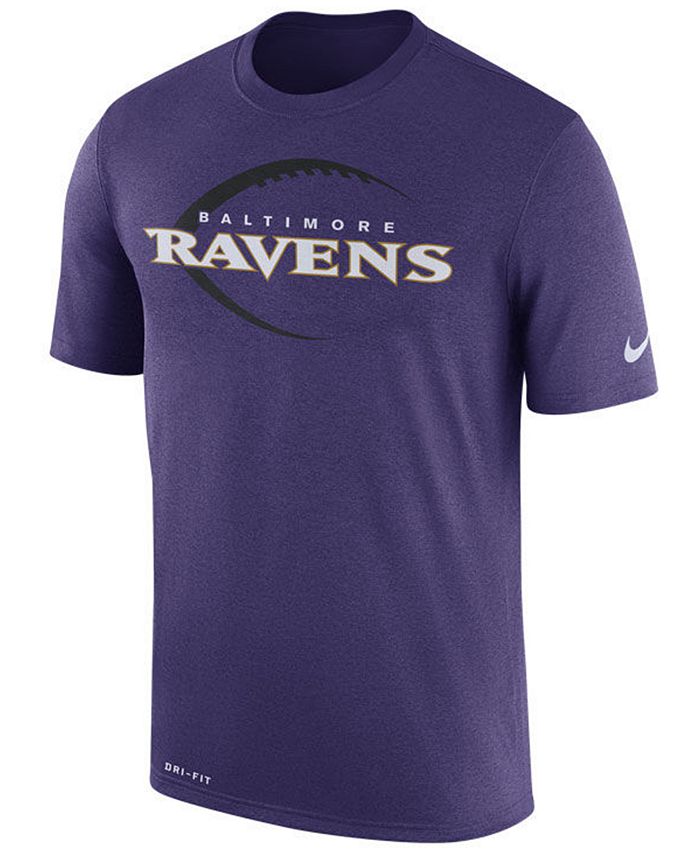 Nike Men's Baltimore Ravens Legend Icon T-Shirt - Macy's
