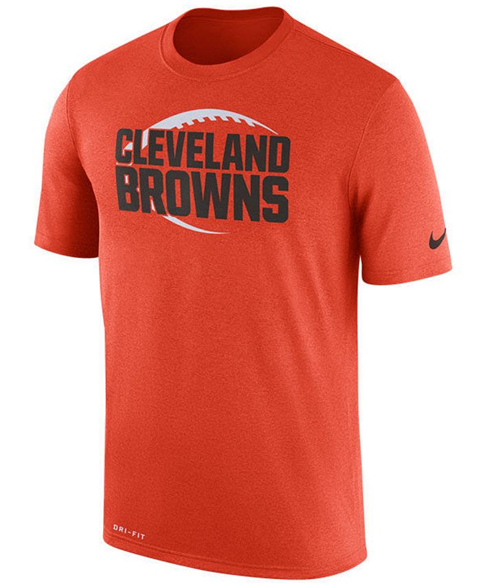 Nike Men's Cleveland Browns Legend Icon T-Shirt - Macy's