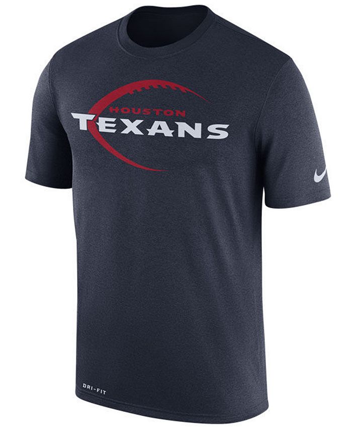 Nike Men's Houston Texans Legend Icon T-Shirt - Macy's