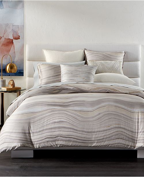 Hotel Collection Agate Pima Cotton King Duvet Cover Created For