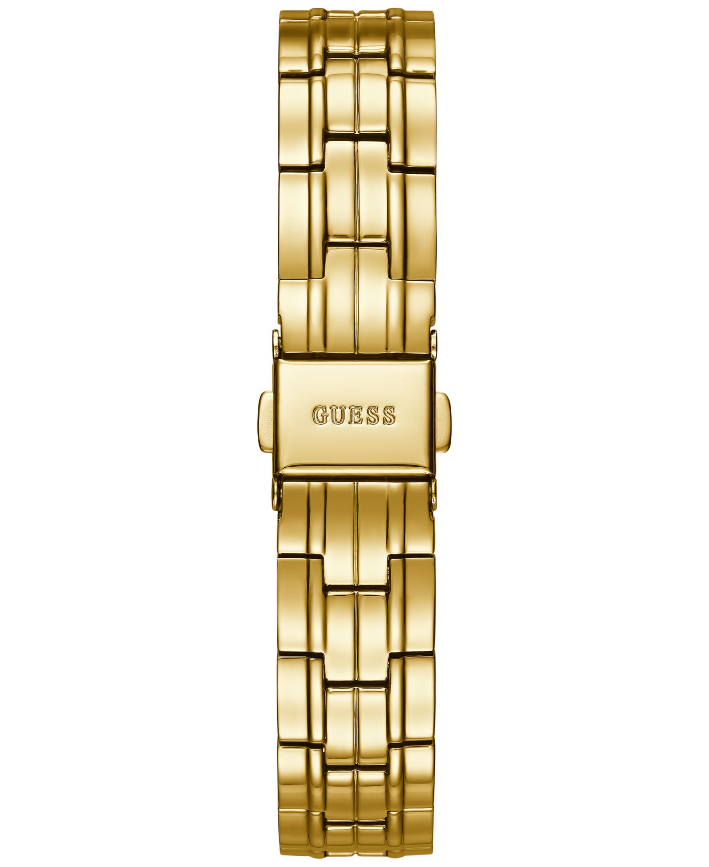 Женские часы Guess, золотистый стальной браслет, 30 мм — фото 3