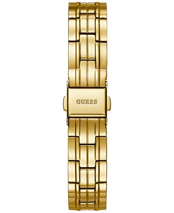 GUESS - Women's Gold-Tone Stainless Steel Bracelet Watch 30mm